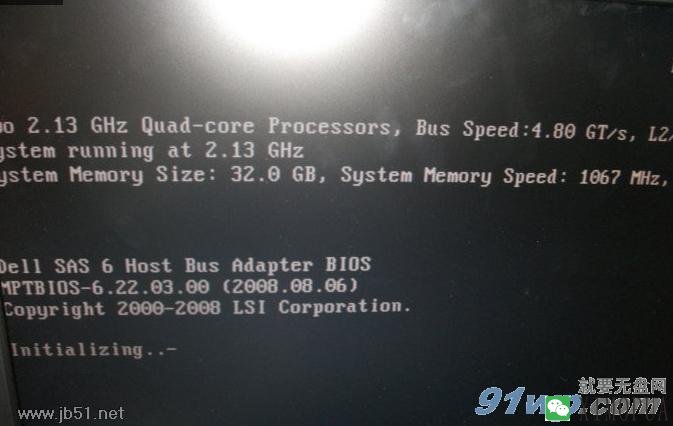 双至强cpu 32g内存服务器 做了阵列1更换一个坏的硬盘后,没做阵列